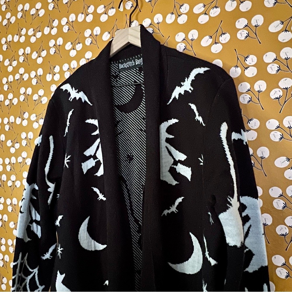 Backstitch Bruja Witch Cardigan